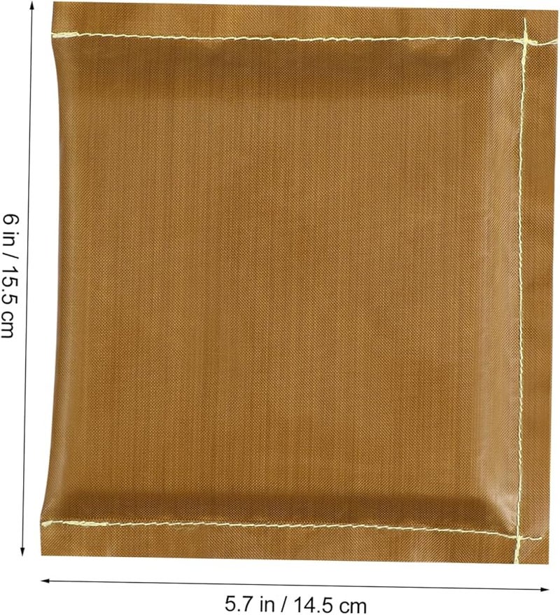 Ciieeo 6pcs Reusable PTFE Ironing Transfer Mat Press Pillow for Crafts Clothes Smooth Size 4x3pcs - Image 2